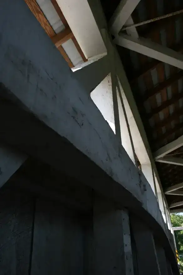 Snooks Covered Bridge in East St. Clair PA