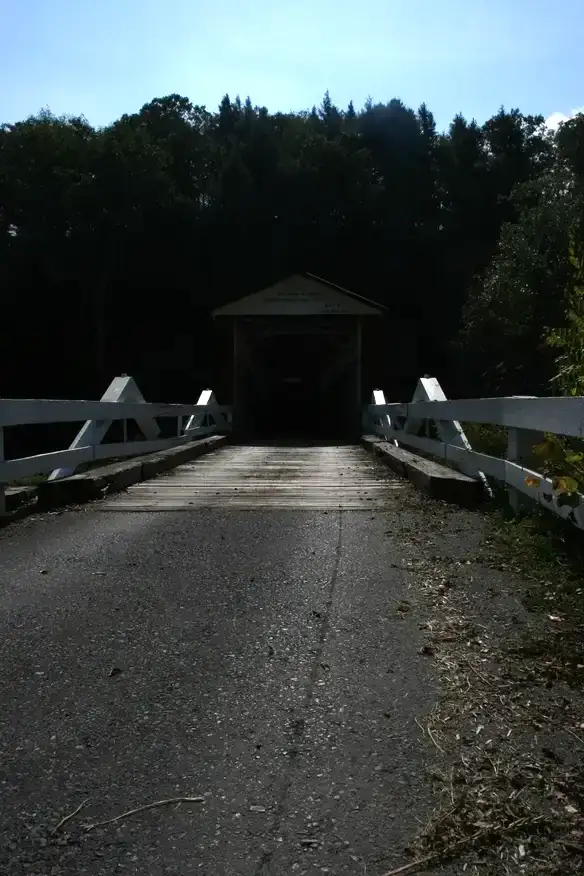 Jacksons Mill Covered Bridge in Breezewood