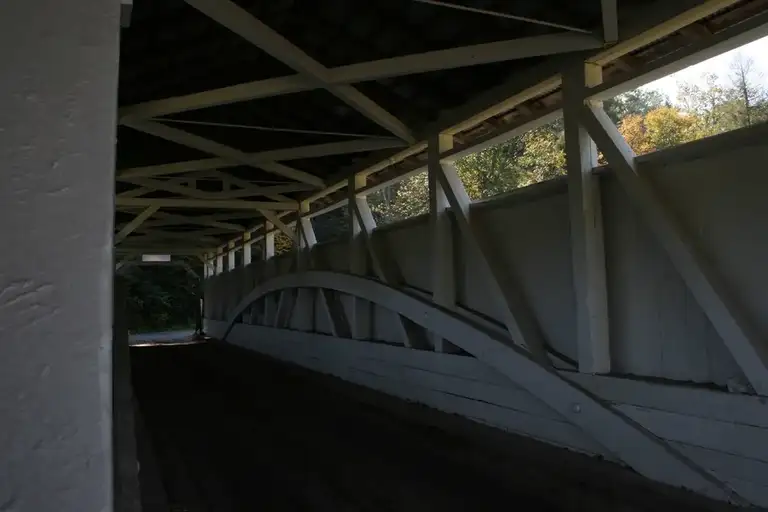 Jacksons Mill Covered Bridge in Breezewood