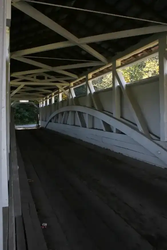 Jacksons Mill Covered Bridge in Breezewood