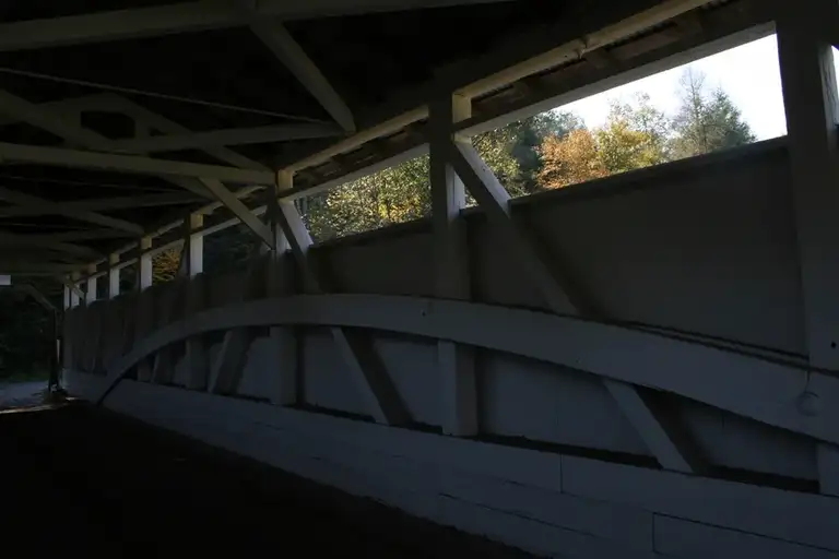 Jacksons Mill Covered Bridge in Breezewood