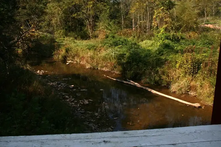 Jacksons Mill Covered Bridge in Breezewood