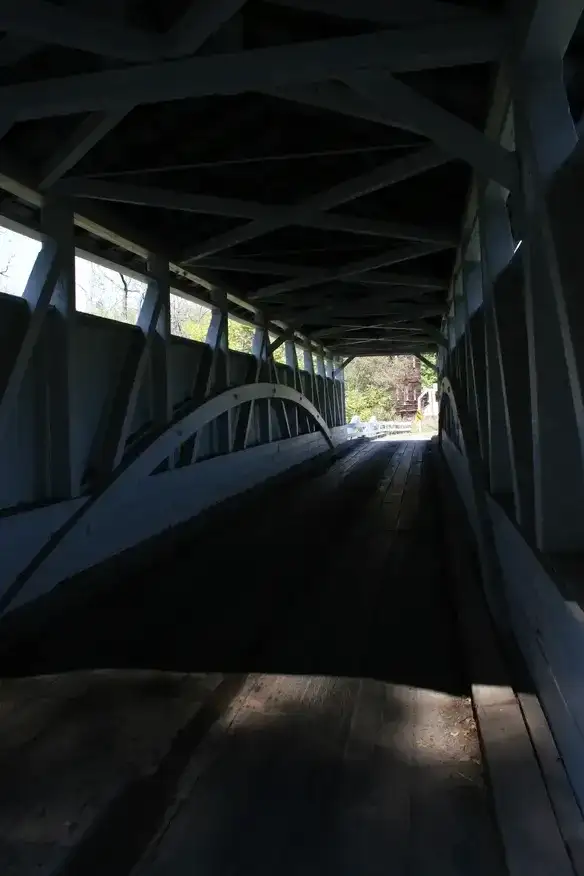 Jacksons Mill Covered Bridge in Breezewood