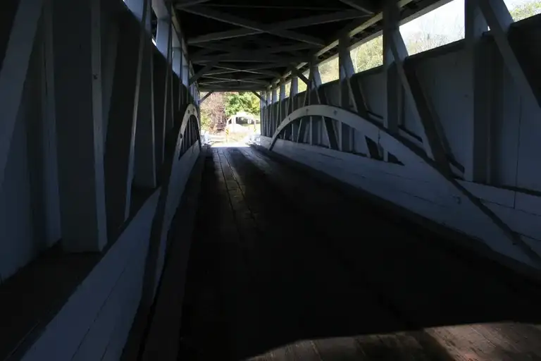 Jacksons Mill Covered Bridge in Breezewood