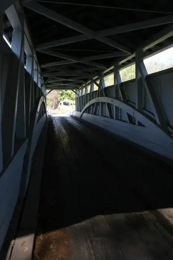 Jacksons Mill Covered Bridge in Breezewood