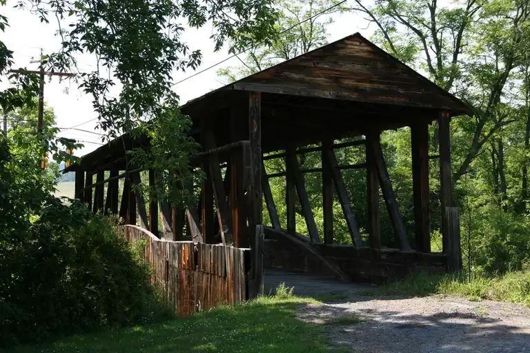 Cuppetts Covered Bridge in New Paris PA