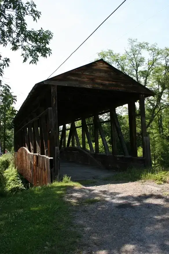 Cuppetts Covered Bridge in New Paris PA