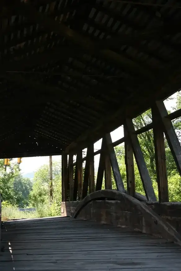 Cuppetts Covered Bridge in New Paris PA