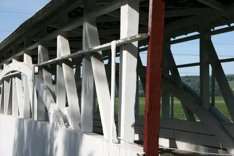 Bowsers Covered Bridge in Osterburg PA