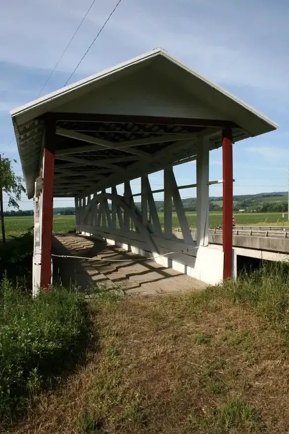 Bowsers Covered Bridge in Osterburg PA