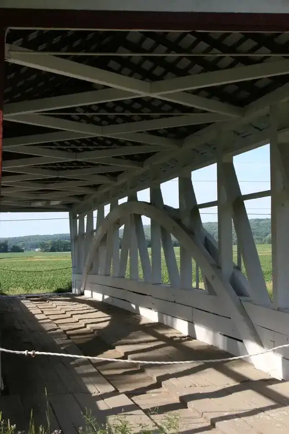 Bowsers Covered Bridge in Osterburg PA