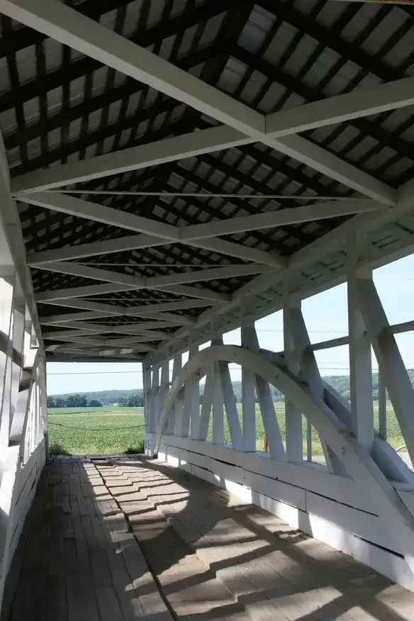 Bowsers Covered Bridge in Osterburg PA