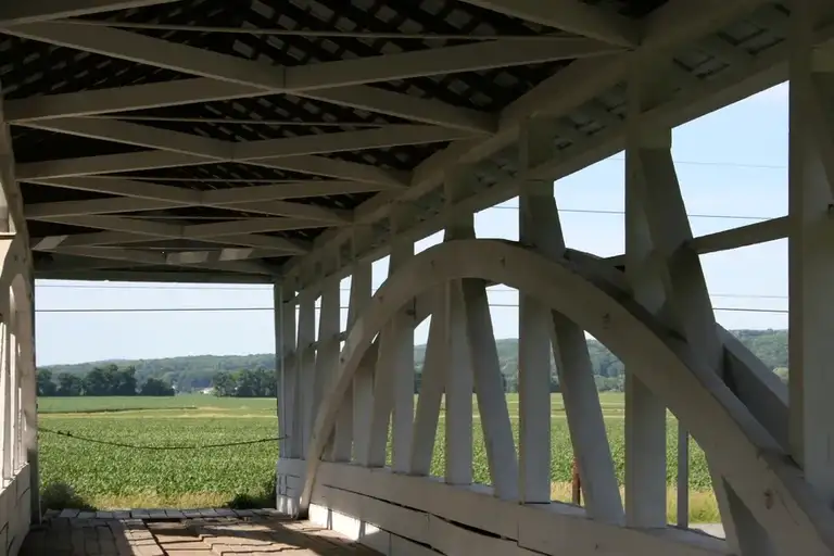 Bowsers Covered Bridge in Osterburg PA