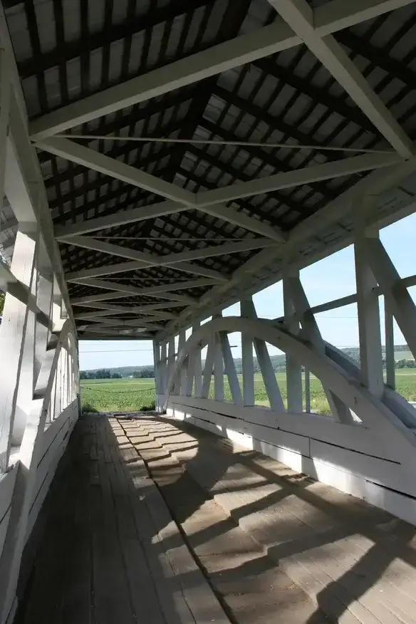 Bowsers Covered Bridge in Osterburg PA