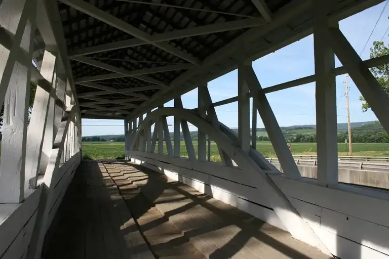 Bowsers Covered Bridge in Osterburg PA