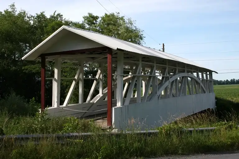 Bowsers Covered Bridge in Osterburg PA