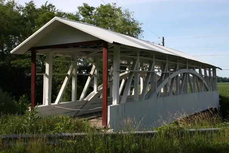 Bowsers Covered Bridge in Osterburg PA