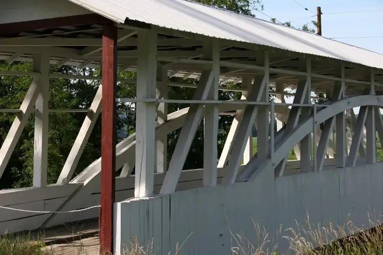 Bowsers Covered Bridge in Osterburg PA