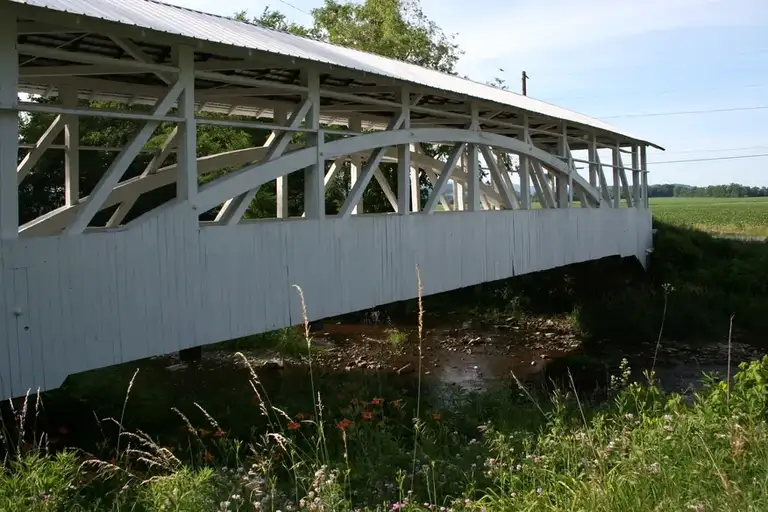 Bowsers Covered Bridge in Osterburg PA