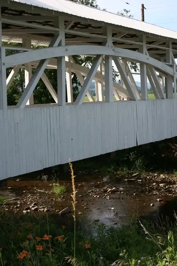 Bowsers Covered Bridge in Osterburg PA