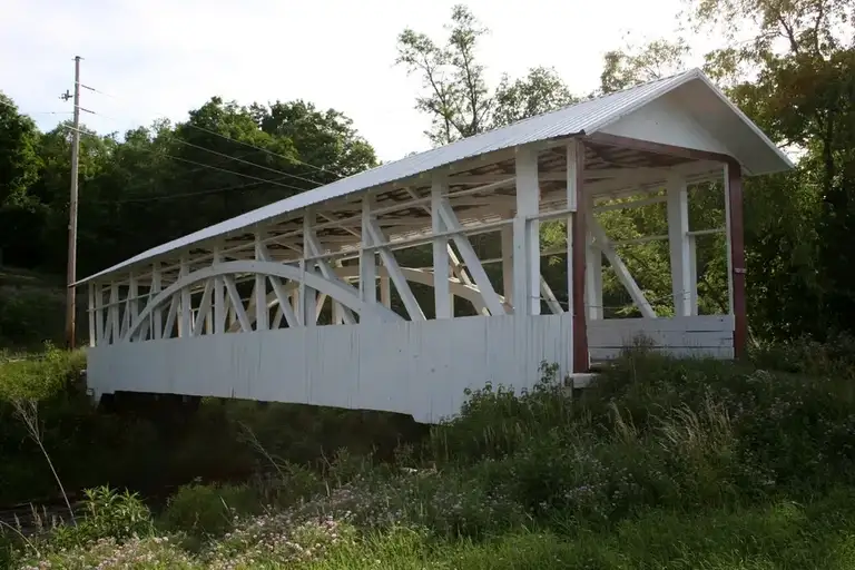 Bowsers Covered Bridge in Osterburg PA