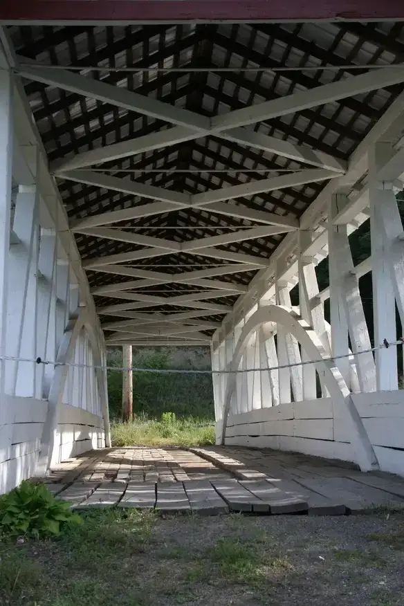 Bowsers Covered Bridge in Osterburg PA