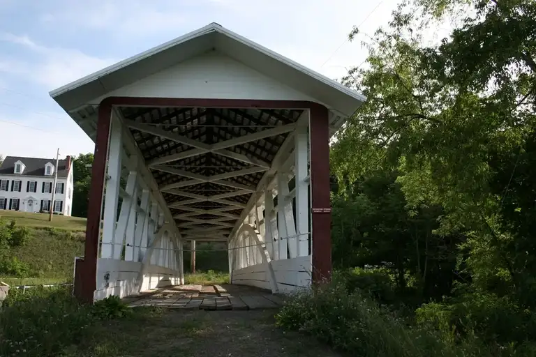 Bowsers Covered Bridge in Osterburg PA