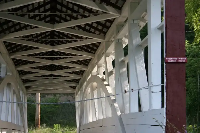 Bowsers Covered Bridge in Osterburg PA