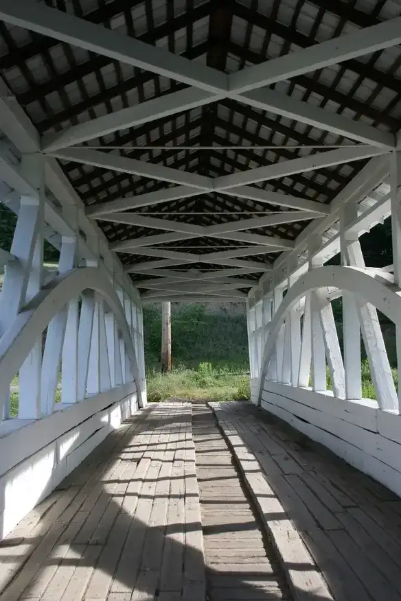 Bowsers Covered Bridge in Osterburg PA