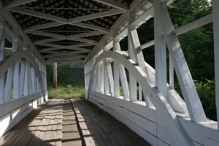 Bowsers Covered Bridge in Osterburg PA